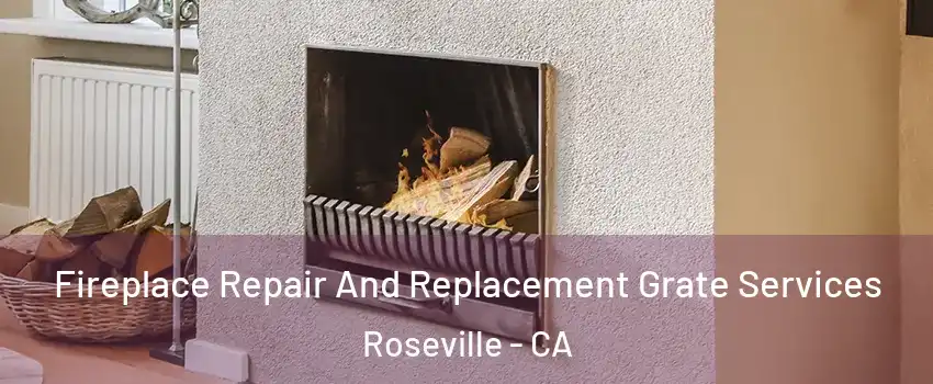 Fireplace Repair And Replacement Grate Services Roseville - CA