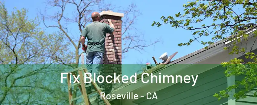 Fix Blocked Chimney Roseville - CA