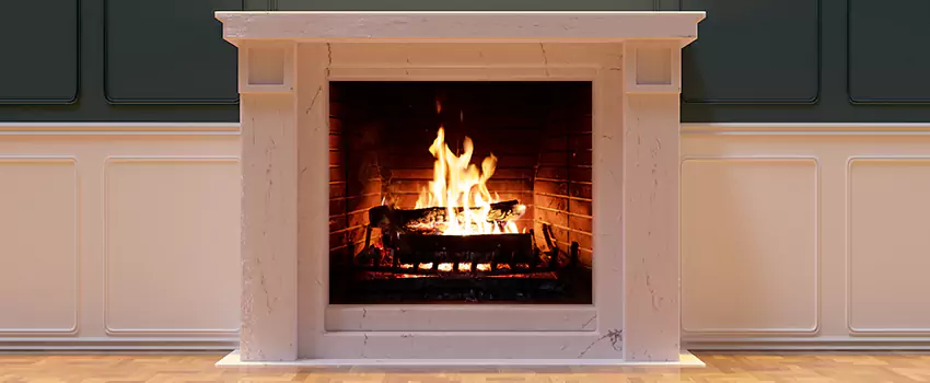 Decorative Electric Fireplace Installation in Roseville, California