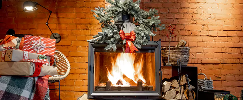 Travis Industries Linear Gas Fireplace Installation in Roseville, California