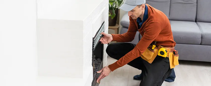 Cost of Fireplace Door Installation Service in Roseville, California